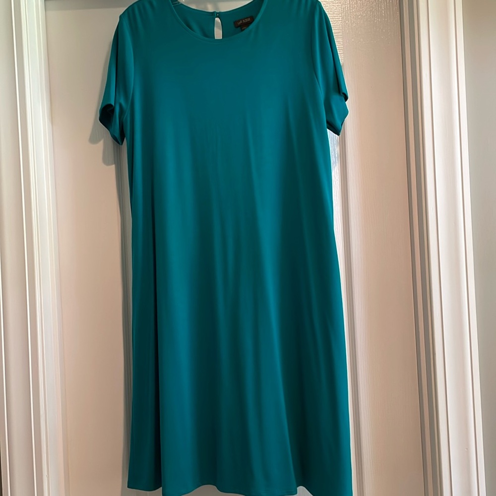 EUC J. Jill Dress in Teal 👗